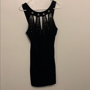 Tadashi vintage jeweled mini dress